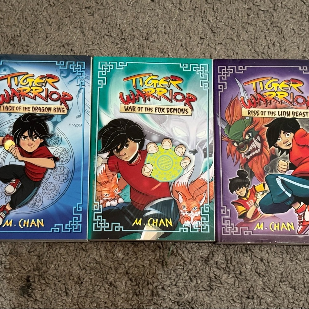 Tiger Warrior Book Series, Books 1-3